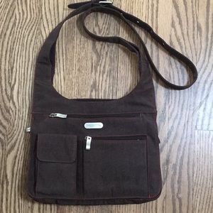 BAGGALLINI cross body multi compartment purse